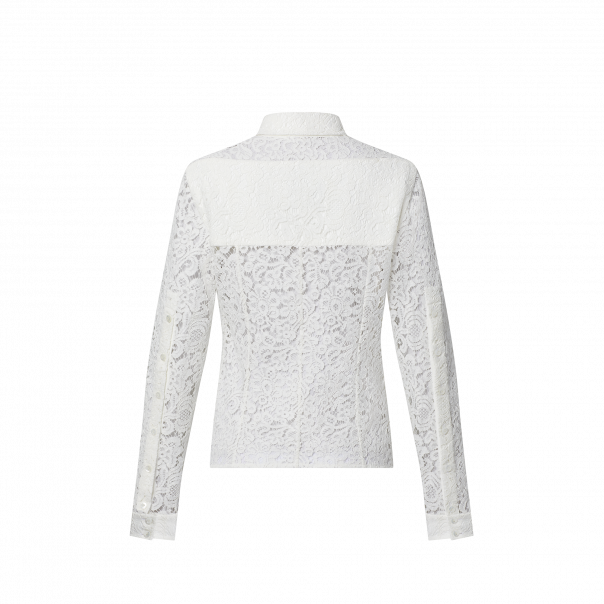 Versace Jeans Couture Barocco-print lace-up shirt